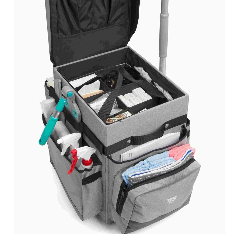Coche Housekeeping Gris Portátil H-Cube Basic